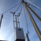 Одинцовский район. 15 квт на участке. Трубостойка.