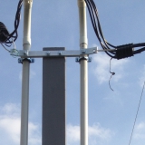 Одинцовский район. Подключение дома к электроэнергии. Трубостойка