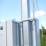 Одинцовский район. Подключение к электросетям. Трубостойка.