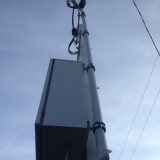 Одинцовский район. Подключение к участку 15 квт. Трубостойка.