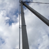 Дмитровский район. Подключение к трехфазной сети.Счетчик на столбе.