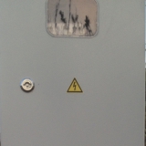 Дмитровский район. Дмитров. Подключение щита учета на столбе.