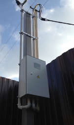 Установка трубостойки. 8(499)343-34-17