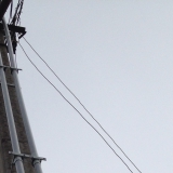 Дмитровский район. Сельское поселение Куликовское. Установка узла учета на столбе.