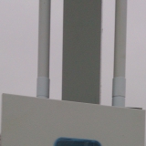 Установка узла учета на трубостойке в поселке Колычево Можайского района.