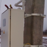 Технические условия выполнялись в Орехово-Зуевском районе. ВРУ 15 КВТ 380 В на столбе.