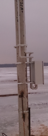 Технические условия выполнялись в Егорьевском районе. Вводной щит на опоре.