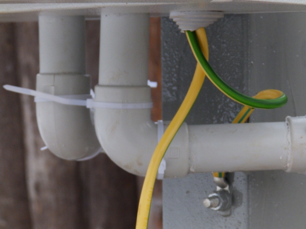 Заземление трубостойки. 8(499)343-34-17