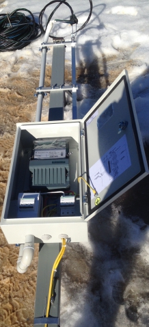 Солнечногорск, Андреевка установка трубостойки.