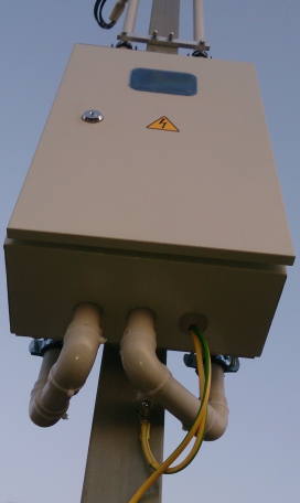 Трубостойка на участке устанавливалась в деревне Александрово Дмитровский район