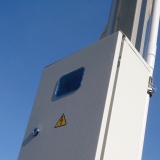 Монтаж трубостойки в Истринском районе. 8(499)343-34-17