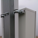 Трубостойка для кабеля установлена в деревне Жаворонки Солнечногорского района