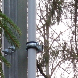 Трубостойка для ввода электричества в Клинском районе Московской  области