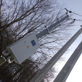 Смонтированная трубостойка в село Борисово Дмитровского района