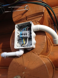 Ввод провода в дом. 8(499)343-34-17