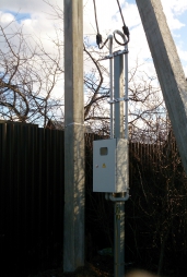 Электрический счетчик на трубостойки. 8(499)343-34-17