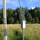 Подключение дома к электричеству от столба. 8(499)343-34-17