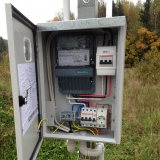 Проводили электричество к участкам деревня Ликино, поселок Назарьево, село Немчиновка.