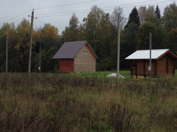 Павловское Истринский район. Электромонтаж высоких трубостоек 15 квт 380в.