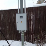 Лучинское Истринский район. Дом подключить к столбу.