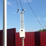 Ивановское  Истринский район. Электричество от столба.