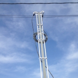 Городское поселение Яхрома. Высокая трубостойка 6 метров.