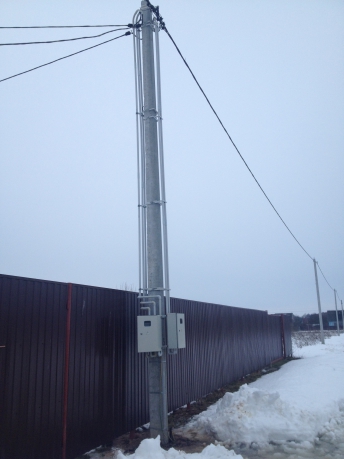 Кривцово Солнечногорский район.Провести электричество на участок от столба