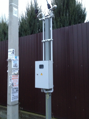 Лесной Солнечногорский район. Установка приемного устройства.