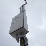 Соколово Солнечногорский район. Монтаж трубостойки осень 2017 года.