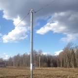 ДНП Вишневое установка высокой трубостойки.Фирма ООО СПЕЦЭЛЕКТРОЩИТ