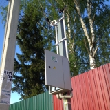 Трубостойка для электричества установка