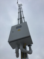 Установка трубостойки Волоколамский район.